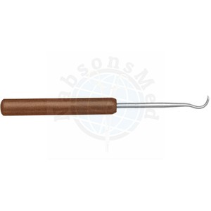 NABSONS MED Aiguille à pénétrer l'épaule, 9 pouces, manche phénolique courbé, acier inoxydable, instrument chirurgical orthopédique, manuel - Product Image 2
