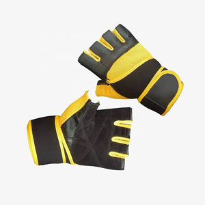 ถุงมือยกน้ำหนักออกกำลังกายขายดี พร้อมที่รัดข้อมือ 2 ชิ้น - Product Image 1