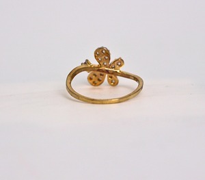 Bague en or jaune massif 14 carats avec diamant de laboratoire rond de 1 carat, bande polie brillante, certifiée IGI GIA, bijoux de fiançailles et de mariage - Product Image 6