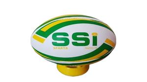 Surface stratifiée pour ballon de rugby de qualité supérieure Vessie renforcée à texture forte adhérence et conception durable par tous les temps - Product Image 4