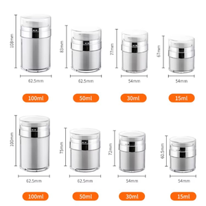 Flacons de lotion sans air élégants et personnalisés en usine, 15 ml, 30 ml, 50 ml, 100 ml, pour les soins de la peau - Product Image 4