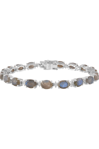 Pulsera Leboright y Cz en Plata de Ley 92.5 KLSB-20137 - Product Image 4