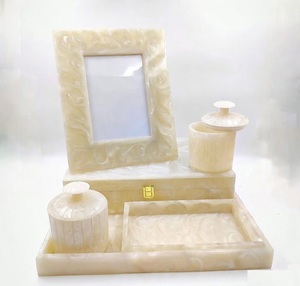 Arabic Style MDF Board Photo <b>Frame</b> With Resin MOP Inlays Design Handmade Durable Office Home Decor Tabletop Photo <b>Frame</b> - Product Image 4