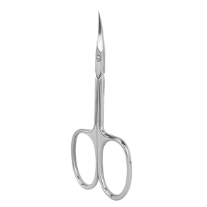 Ciseaux à cuticules STALEKS TYPE 1 EXPERT-22, lames courbées affûtées polies miroir, ciseaux de manucure à pointe flèche - Product Image 1