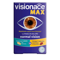 Complément alimentaire pour la vision avec lutéine et oméga, comprimés, formule pour le soin des yeux, origine Royaume-Uni