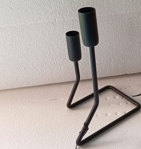 Elegant Handmade <b>Black</b>, White Iron Metal Candle Holder Set Modern Decorative Taper <b>Candlestick</b> Stand for Home Office Dining Room - Product Image 5