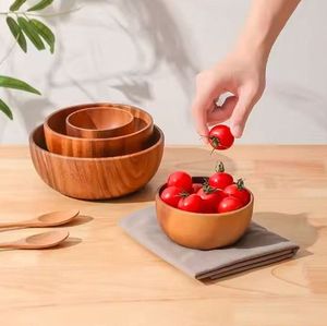 Wooden Fruits Bowl Available in all wood They are used to display fresh produce hold everyday snacks or serve as beautiful. - Product Image 3
