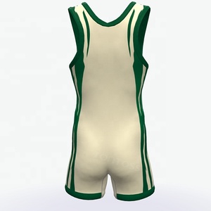 Traje de Lucha Libre Personalizado de Secado Rápido, Transpirable, de Spandex y Poliéster, de Una Pieza, para Entrenamiento en el Gimnasio - Product Image 6