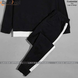 Conjunto Deportivo Unisex de Moda, Personalizado, de Felpa Francesa, con Paneles Multicolores, Transpirable, para Primavera, Tallas Grandes - Product Image 5