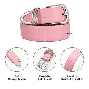 Accessoire élégant et formel pour le bureau : Ceintures en cuir avec boucle robuste pour un ajustement sûr - Product Image 5