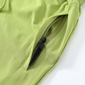 Pantalones Cortos Deportivos para Hombre, Color Verde, Felpa Francesa, 100% Algodón Orgánico de Lujo, Preencogidos, Certificados por GOTS, Ajuste Clásico, Cómodos - Product Image 5