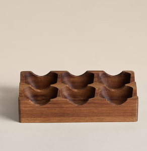 Custom Logo <b>Eco</b>-Friendly Wooden <b>Egg</b> Storage Tray Rack for hotel Home Kitchen Use in best quality - Product Image 3