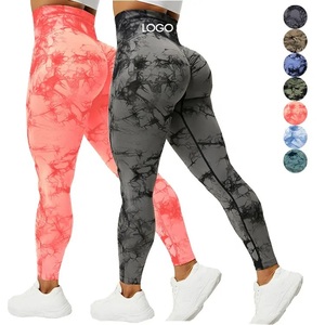 Leggings de sport pour femmes GAF, style tendance, décontractés, respirants, taille haute, confortables, pantalons de yoga mi-longs, 220g - Product Image 2