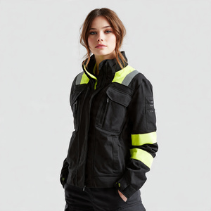 <b>Construction</b> Winter Parka Waterproof Safety Workwear <b>Jacket</b> Women Custom Workwear <b>Jackets</b> High Quality Safety <b>Jackets</b> - Product Image 2