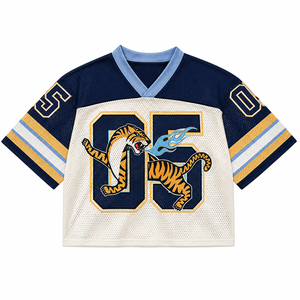 Custom Vintage <b>Mesh</b> Field Hockey Fan Jersey Retro Sports Shirt Breathable Athletic Teamwear Unisex Performance <b>Top</b> OEM ODM - Product Image 1