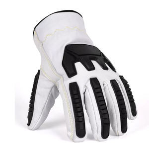 Guantes de Seguridad de Alta Calidad para Trabajo Industrial, Guantes de Seguridad de Cuero Resistentes a Impactos TPR, Guantes de Trabajo Pesado - Product Image 5