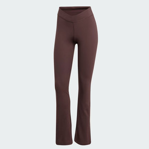 Vente directe usine – Leggings évasés pour femme, taille mi-haute, motif uni, respirants, écologiques, vêtements de fitness, prix abordable, best-seller - Product Image 1
