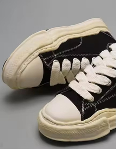 <span class=keywords><strong>Scarpe</strong></span> Casual da <span class=keywords><strong>Uomo</strong></span> MMY Low Canvas <span class=keywords><strong>Nere</strong></span> Maison MIHARA YASUHIRO MMY Hot Shoes - Product Image 5