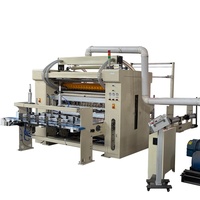 Máquina de Producción de Papel Tisú Facial de Alta Velocidad 7P con PLC y Motor, Extracción Interna y Conteo Automático para Fábricas de Papel