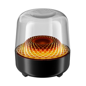 Enceinte Bluetooth portable avec lumière LED RVB, batterie rechargeable, son stéréo sans fil, boîtier en plastique, utilisation en intérieur - Product Image 2