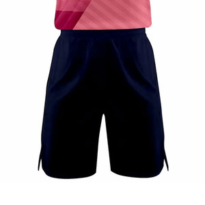 Custom Sublimated <b>Volleyball</b> Uniform <b>Set</b> Adult Sleeveless V-Neck Moisture Wicking Polyester Gradient Color Unisex Uniform Kit - Product Image 6