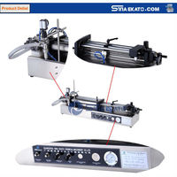 Machine de remplissage semi-automatique verticale TVF à haute précision, entraînée par moteur pneumatique, pour liquides et poudres, idéale pour les cosmétiques et les boissons - Offre Spéciale