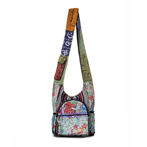 Borsa Hobo Vintage da Donna con Tasche Portabottiglie, Design Elegante Ispirato al Vintage - Product Image 1