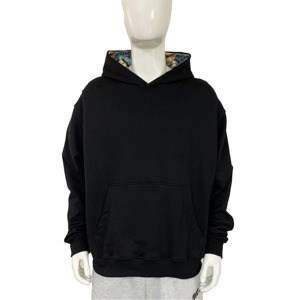 Sweat-shirt à capuche en molleton de coton chaud, coupe ample, durable, unisexe, idéal pour le streetwear et la mode décontractée. - Product Image 3
