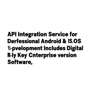 Servicio de Integración API para Desarrollo Profesional de Aplicaciones Android e iOS, Incluye Software de Versión Empresarial con Clave Digital - Product Image 3