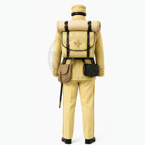 Uniforme d'infanterie classique pour homme, respirant, léger, en tissu polaire, personnalisable, avec coutures soignées, pour la reconstitution historique - Product Image 2