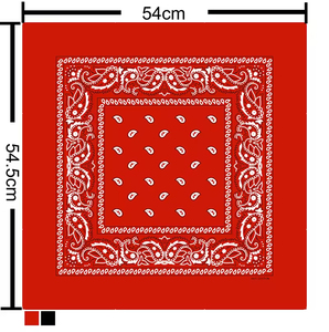 Pañuelos Personalizados con Logotipo, Cuadrados, 100% Algodón, 22 Pulgadas, Unisex, de Alta Calidad, con Diseño Paisley, para Todas las Temporadas - Product Image 6