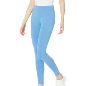 Latest Fashion Athletic Trousers Rapid Dry Tall Rise For Ladies Plain Simple <b>Exercise</b> Training Motion Slacks Plus Size Leggings - Product Image 1