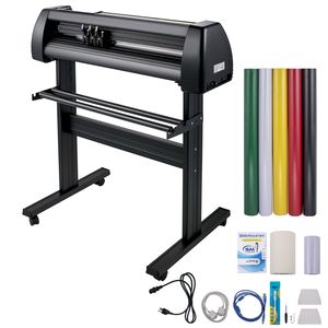 Plotter da Taglio Vinile da 28 Pollici con Display LCD e Rulli a Doppia Molla Regolabili per Taglio di Insegne - Product Image 1