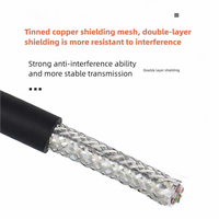 Cable de Cadena Portacables Blindado Altamente Flexible de 4*1mm TRVVSP para Control de Automatización de Robots Industriales