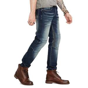 Nouveau Jean Homme Personnalisé Brodé ou Imprimé, Fabriqué en Usine, Effet Usé et Trous Déchirés, Jean en Denim pour Homme - Product Image 2