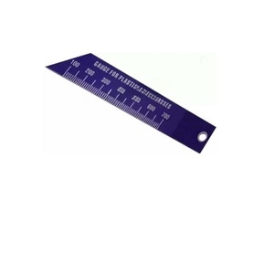<b>Stainless</b> Steel Gauge Watch <b>Glasses</b> Irregular Shape Measuring Tool SUNTOOLS/STIPL Model 409A Jewelry Making Mould Making Sample - Product Image 3