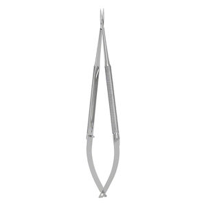 Tijeras Microquirúrgicas de Acero Inoxidable con Punta Recta y Afilada, Instrumento Oftálmico Manual, Fabricante OEM con Certificación CE e ISO, Java Surgical - Product Image 1