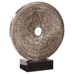 Sculpture abstraite durable en laiton et aluminium, art décoratif en métal, statue, figurine d'art métallique pour hôtel, décoration de table à domicile - Product Image 2