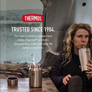 Cucchiaio Pieghevole con Contenitore per il Pranzo, Set Pratico di Barattolo per Alimenti e Cucchiaio - Product Image 4