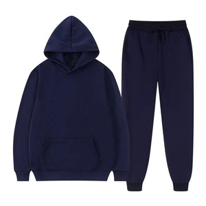 Premium Unisex Full <b>Zip</b> <b>Hooded</b> Sports Tracksuit Set Custom Athletic Jacket Jogger Pants Casual Gym Wear 100% Cotton Quick Dry - Product Image 4