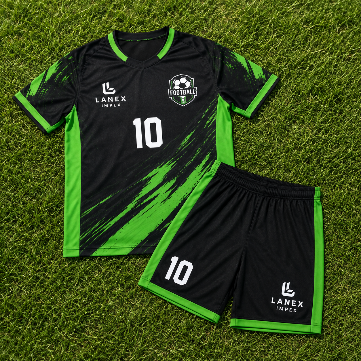 Noir avec du vert