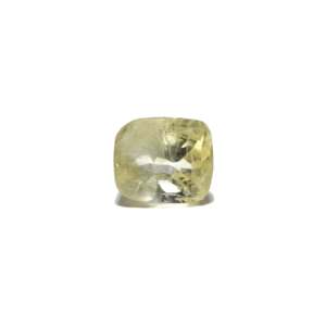 Natural Yellow Sapphire 5.15 Carat Oval Cut Loose Gemstone for Fine Jewelry - Product Image 1