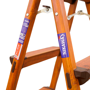 Échelle pliante en aluminium VAL NVLD-04, design industriel moderne, 2x2, garantie 1 an, capacité de 150 kg, facile à utiliser et à ranger à la maison - Product Image 5