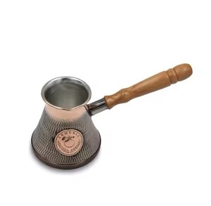 Cafetera Turca de Última Tendencia, Cafetera Griega Árabe, Atractiva Cafetera Metálica para Estufa, ¡Recién Llegada! - Product Image 1