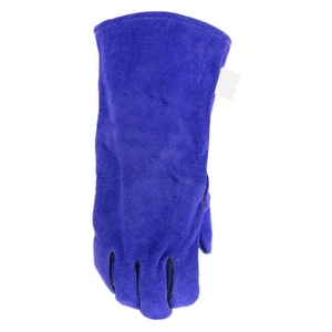 Gants de soudure en cuir de vachette pleine fleur, doublure en polaire de coton, résistants, ignifuges, usage général - Product Image 3