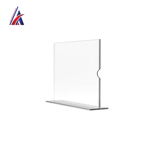Présentoir de table en acrylique double face A4 pour menu et brochure, support de signalisation OEM B2B, meilleur fournisseur - Product Image 2