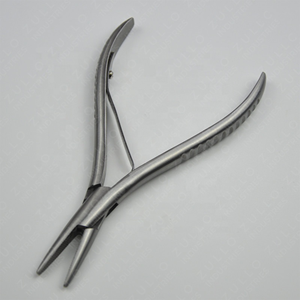 Pinzas de Acero Inoxidable para Extensiones de Cabello, Herramienta Multifunción para Anillos Micro, para Profesionales de Salón, Logotipo Personalizado - Product Image 2