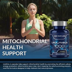 OEM/ODM Label Custom Formulation Available Private Label Liposomal Urolithin A Capsules Herbal Dietary Supplement for Adults - Product Image 5