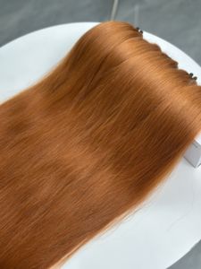 Mèches de cheveux humains bouclés naturels noirs, provenant d'un seul donneur, non-Remy, double trame machine, super double drawn, 100% cheveux vietnamiens - Product Image 4