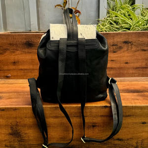 กระเป๋าหนังวัวแท้สำหรับผู้ชายและผู้หญิง, กระเป๋ากีฬาลำลองความจุขนาดใหญ่กระเป๋าเป้เดินทางกระเป๋าเป้สะพายหลัง - Product Image 5